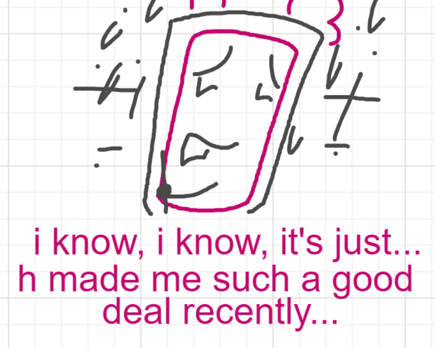 A panel from I've Been Everywhere, Man, episode nine of the Board Boards object show by Furretwalk/WalkingFurret.